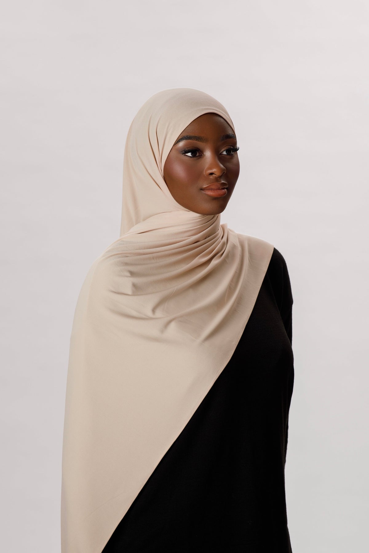 Soft jersey Warm Nude