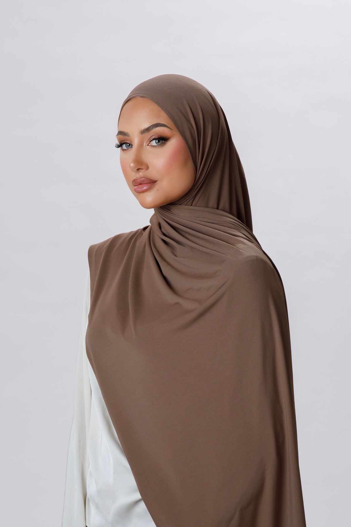 Soft jersey Mocha Taupe