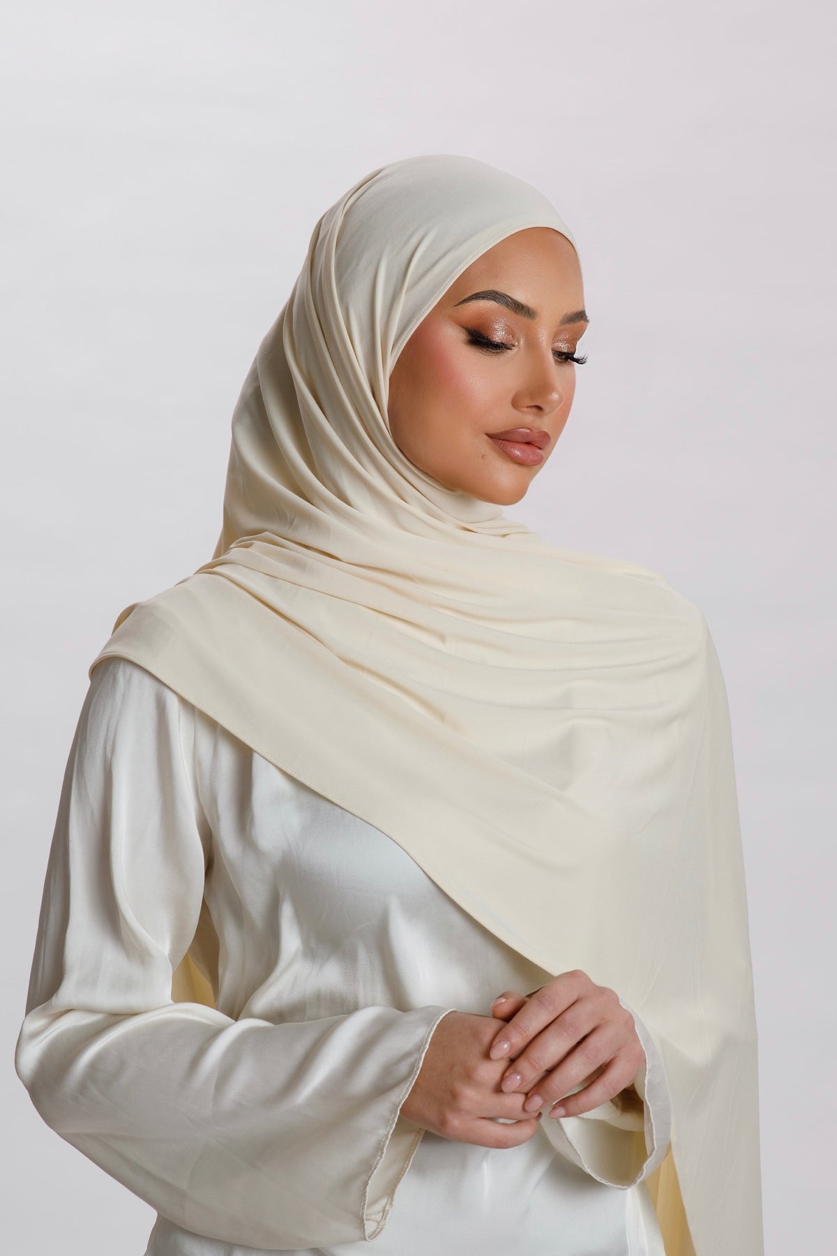 Soft jersey Pearly Cream