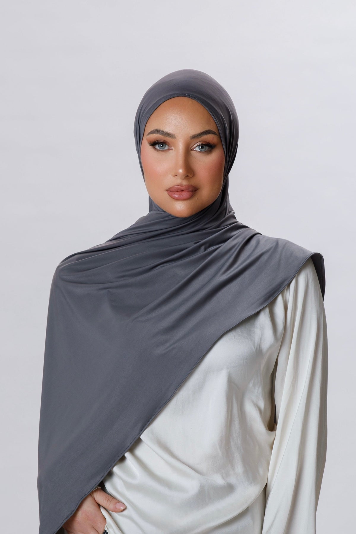 Liquid Jersey Shadow Grey