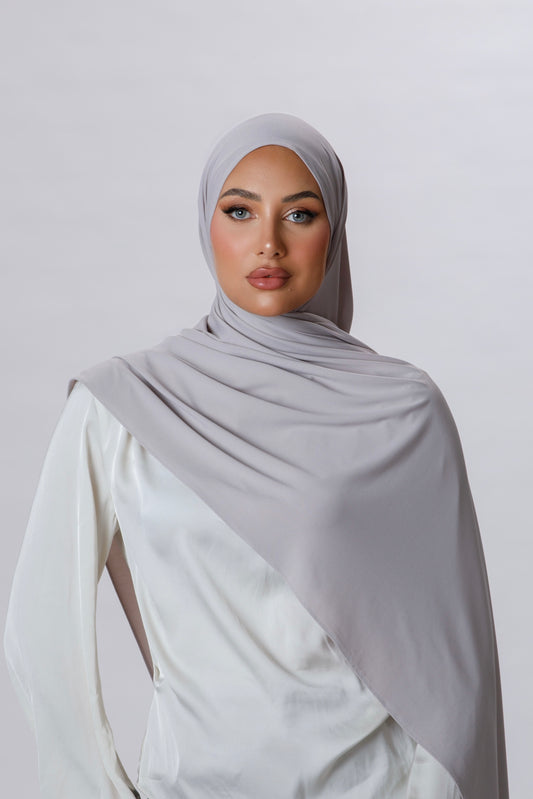 Soft jersey  Pearl Grey