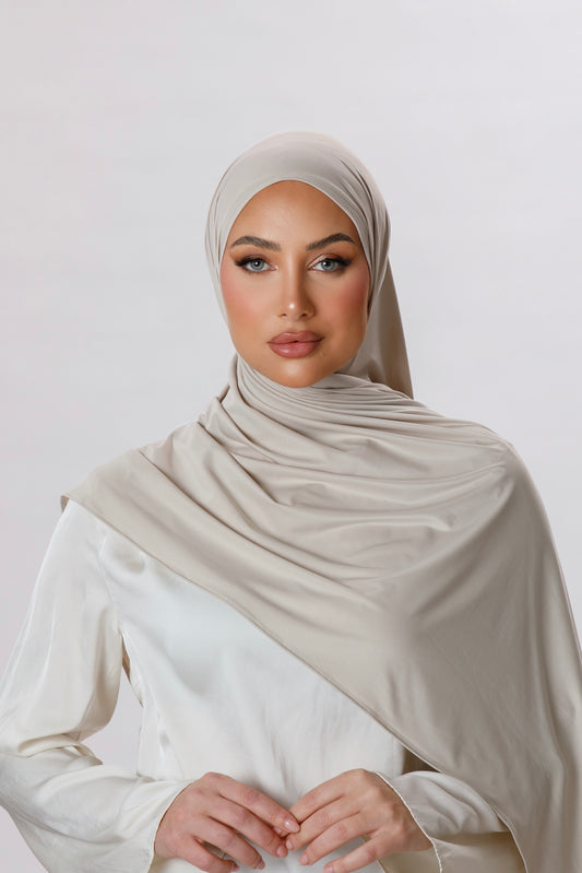 Liquid Jersey Beige Sand