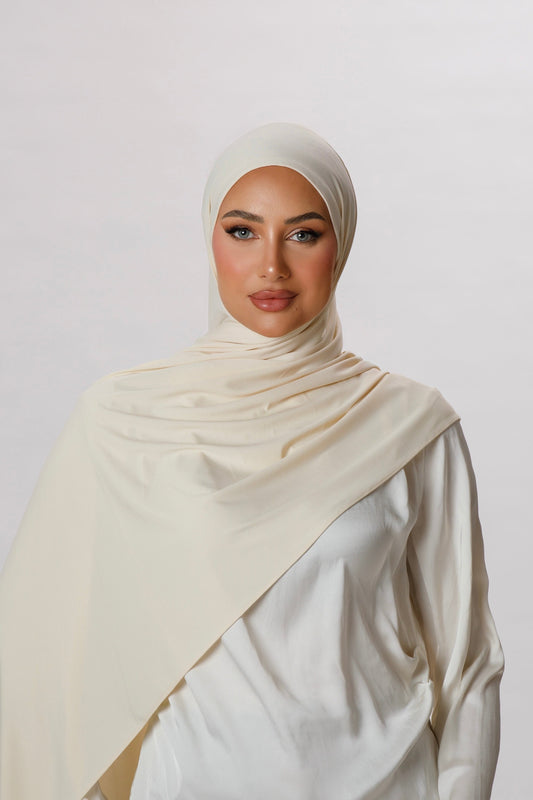 Soft jersey Pearly Cream