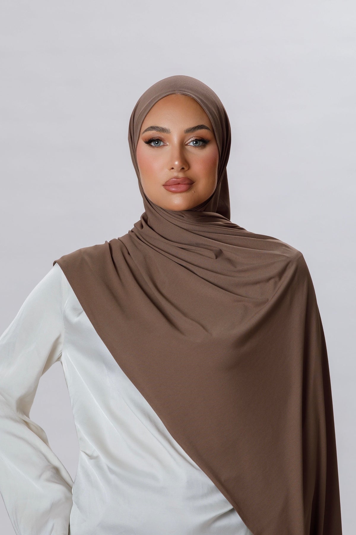 Soft jersey Mocha Taupe