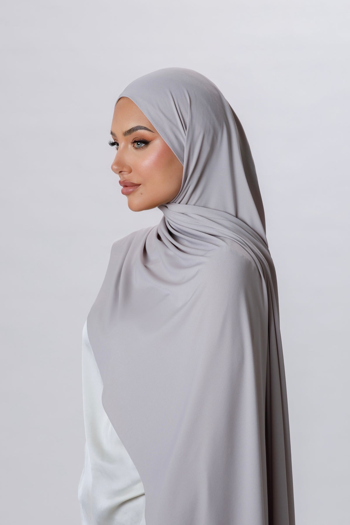 Soft jersey  Pearl Grey