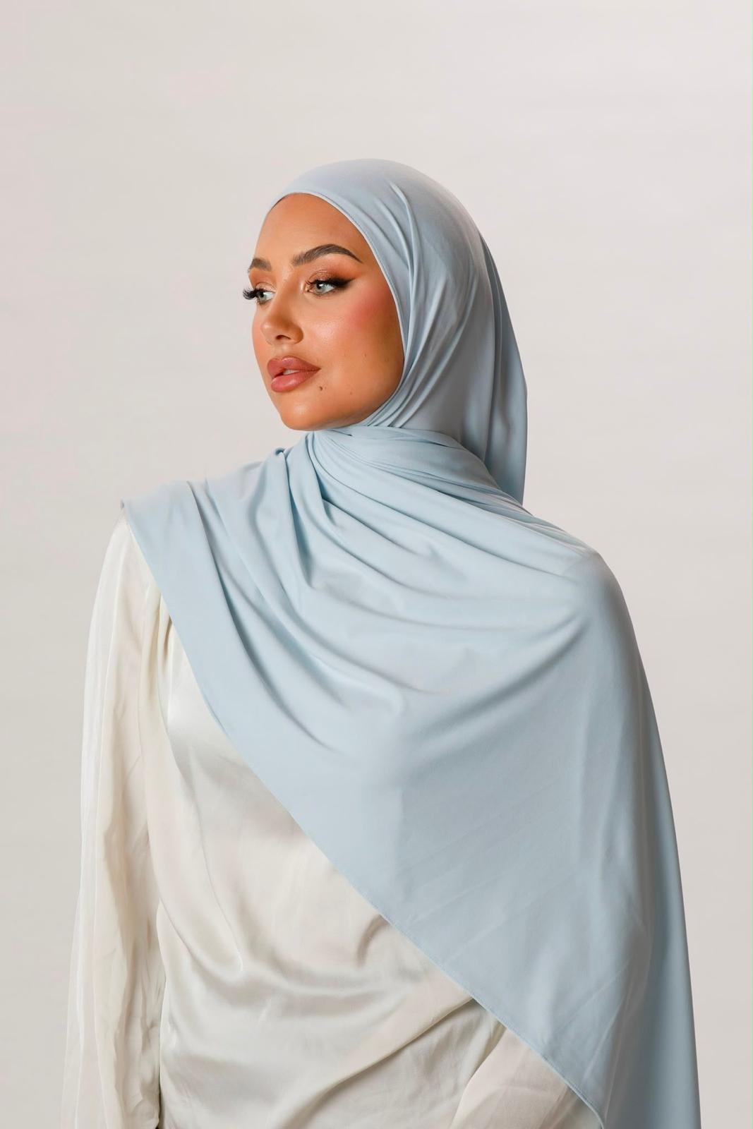 Soft jersey Cristal Blue