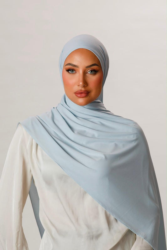 Soft jersey Cristal Blue
