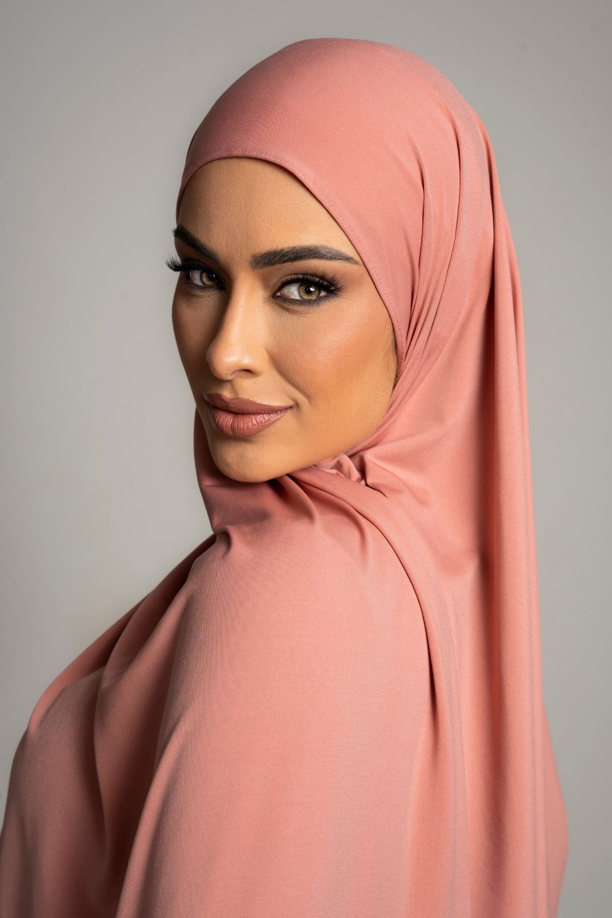 Soft jersey Sunset rose